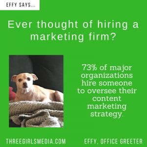 Effy Says…Consider Hiring a Marketing Firm!